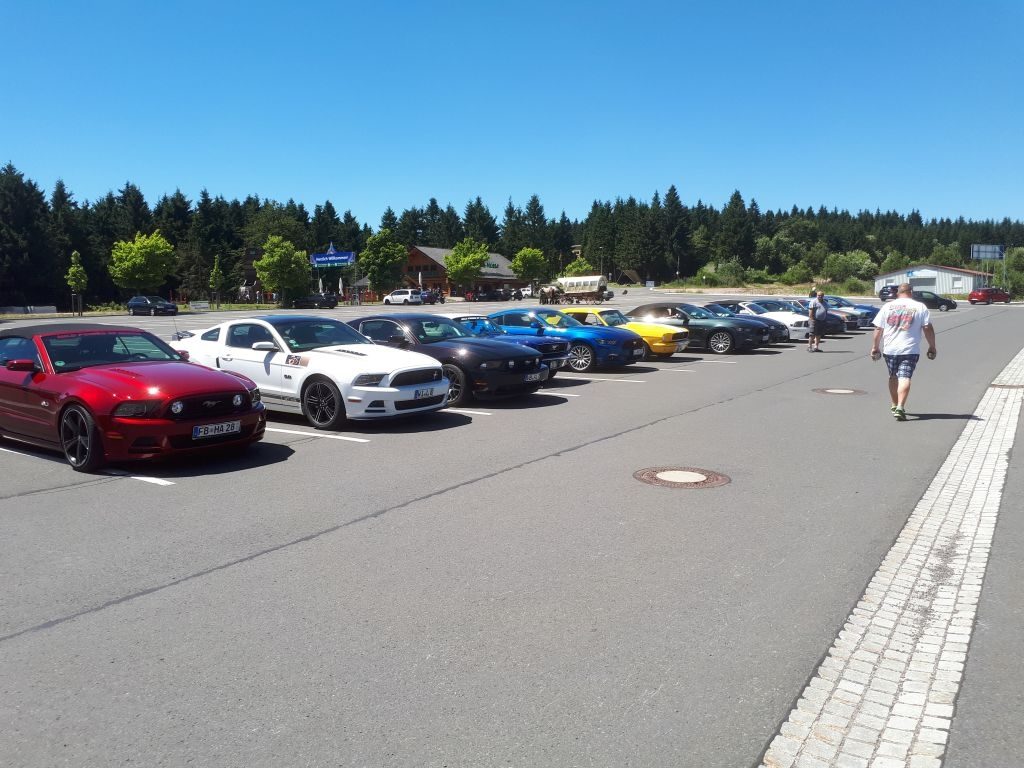 1. Mustang Sternfahrt in Coburg / Oberfranken