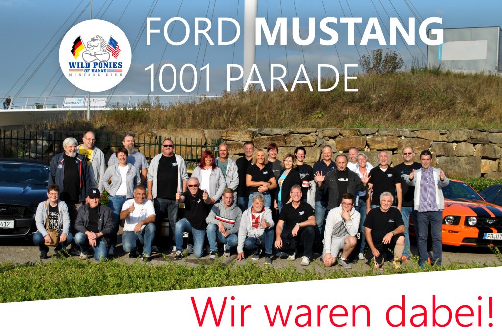 Mit 1326 Mustangs zum Weltrekord